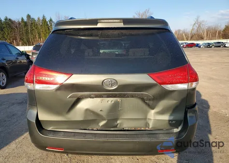 2011 Toyota Sienna Le 8-Passenger из США, поврежденный, VIN 5TDKK3DCXBS088015